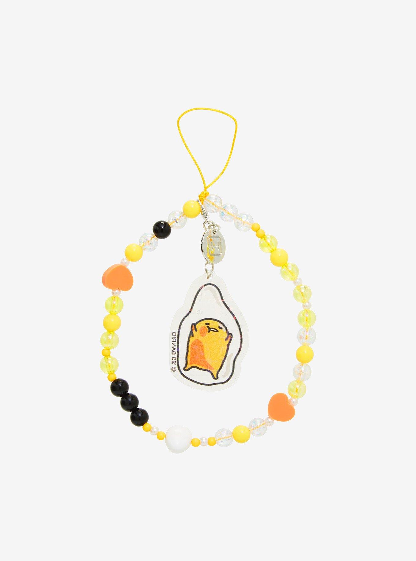 Gudetama Bead Phone Charm, , alternate
