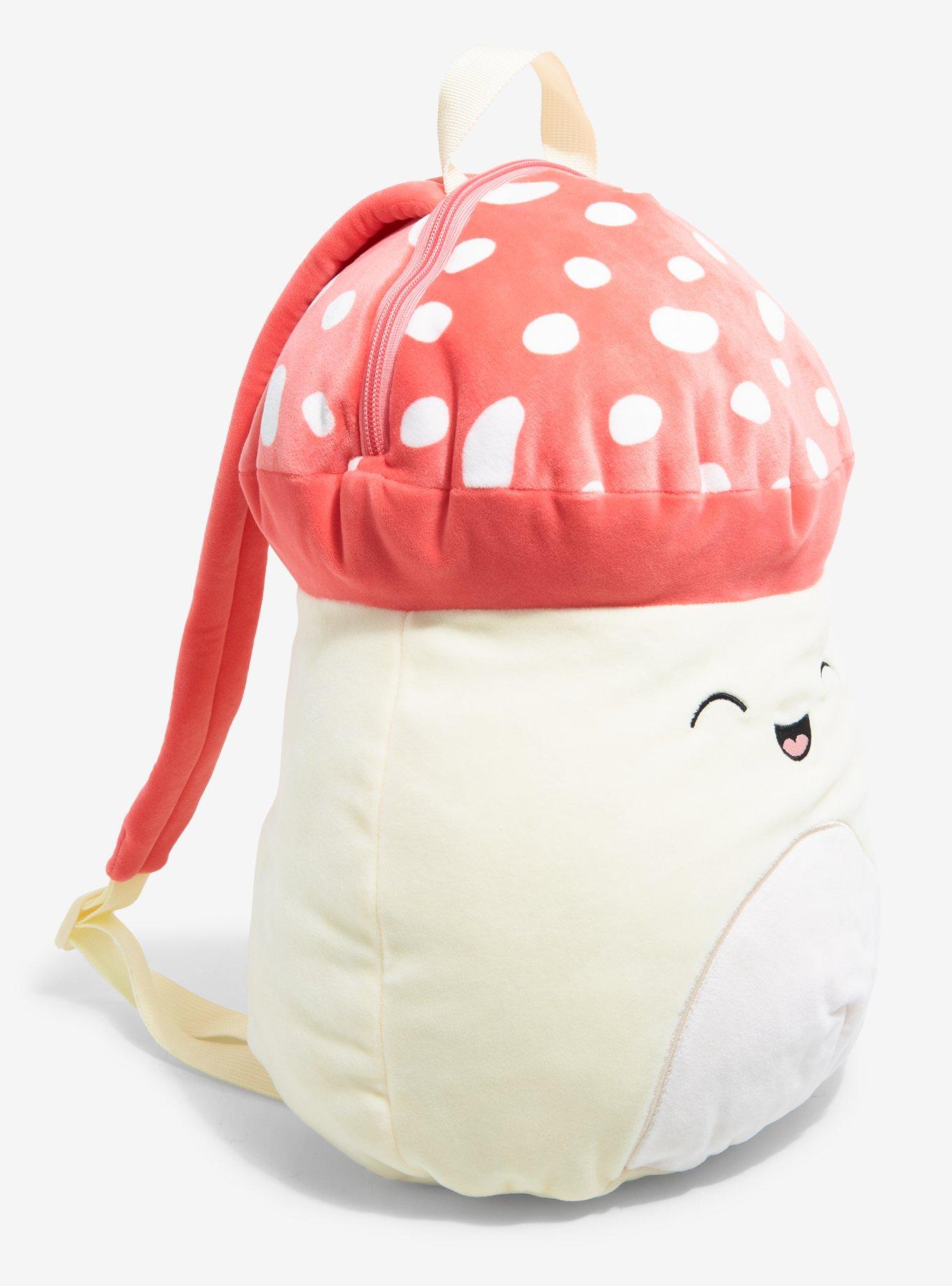 Squishmalllows Malcolm Mushroom Plush Backpack, , alternate