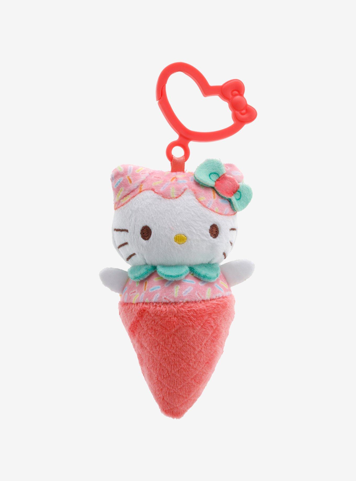 Hello Kitty And Friends Ice Cream Assorted Blind Plush Key Chain, , alternate