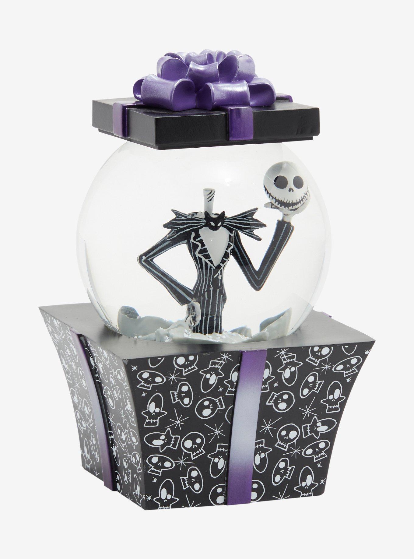 The Nightmare Before Christmas Jack Skellington Present Snow Globe, , alternate