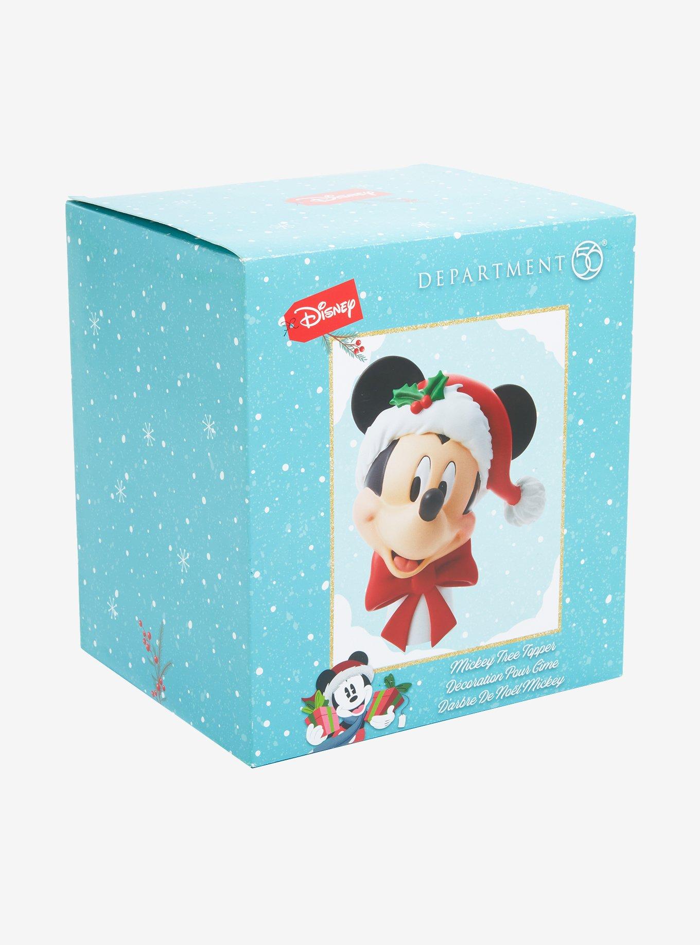 Disney Santa Mickey Mouse Tree Topper, , alternate