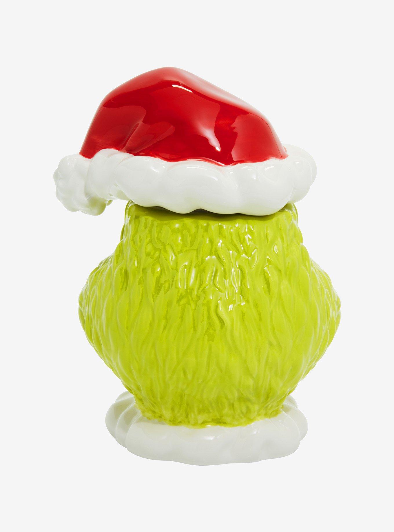 How The Grinch Stole Christmas Santa Grinch Cookie Jar, , alternate