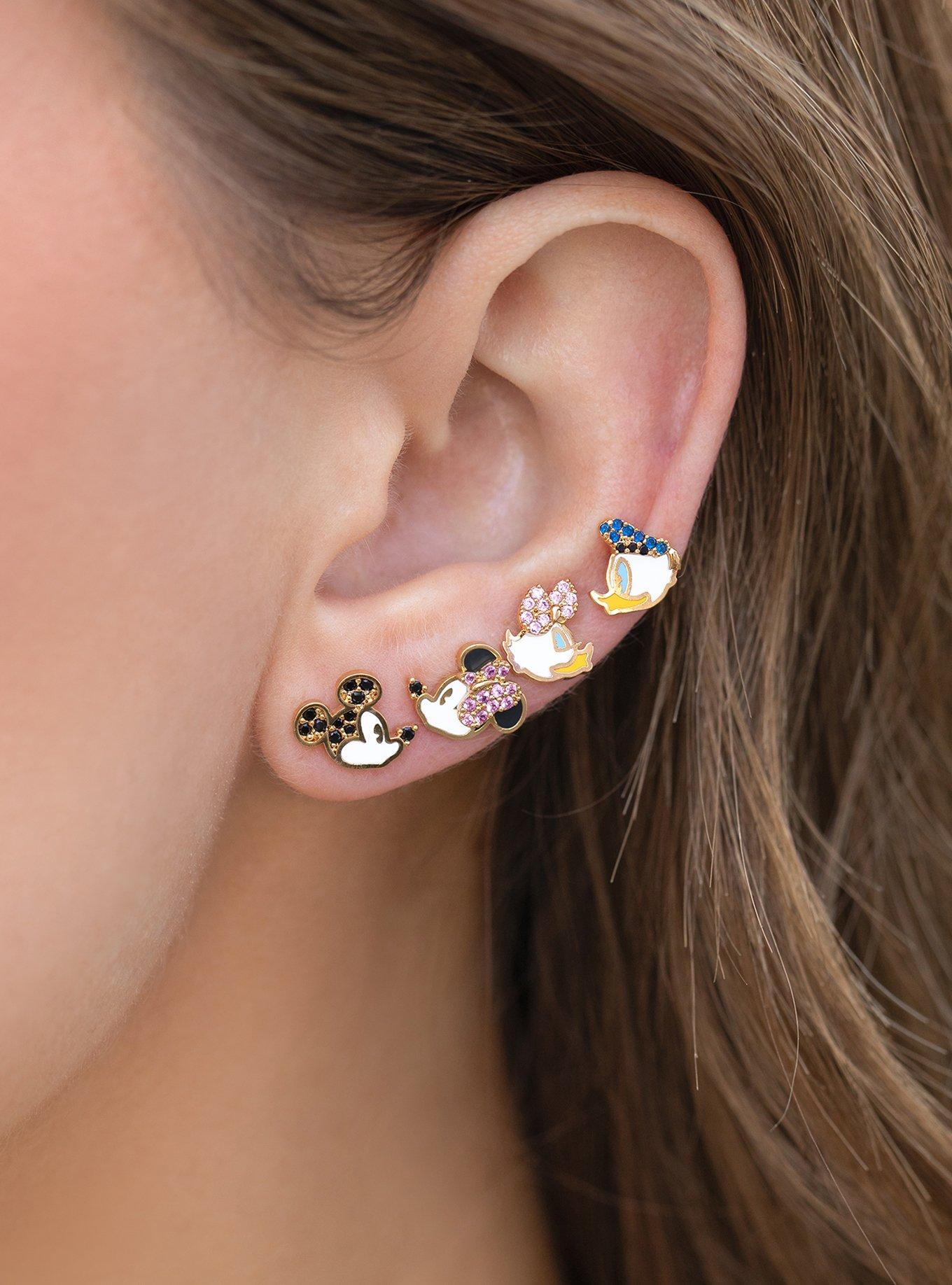Disney X Girls Crew Disney Couples Mismatch Stud Earring Set, , alternate
