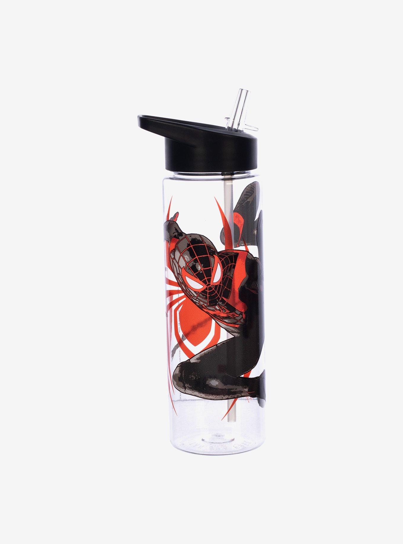 Marvel Spider-Man Miles Morales Water Bottle, , hi-res