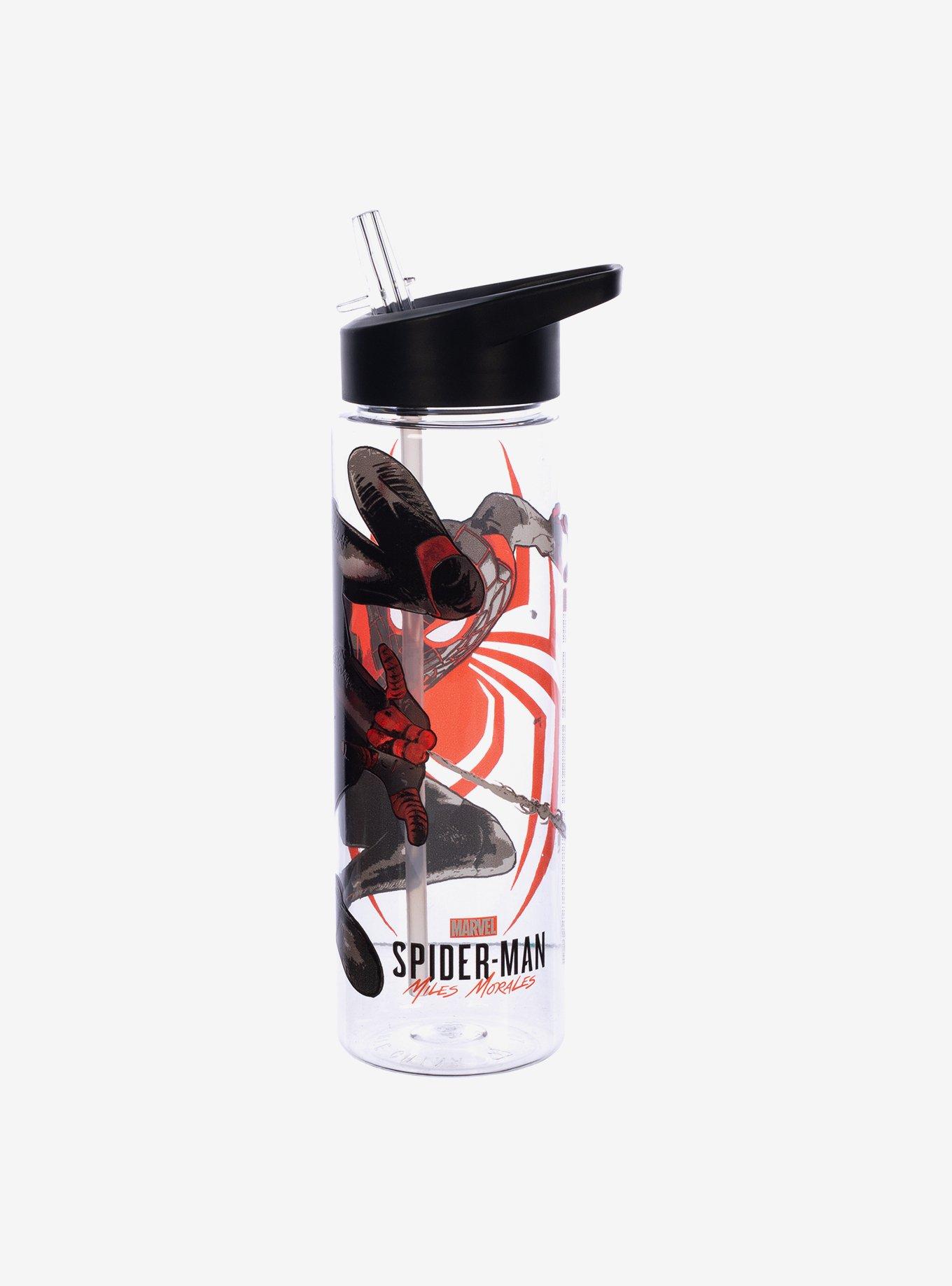 Marvel Spider-Man Miles Morales Water Bottle, , alternate