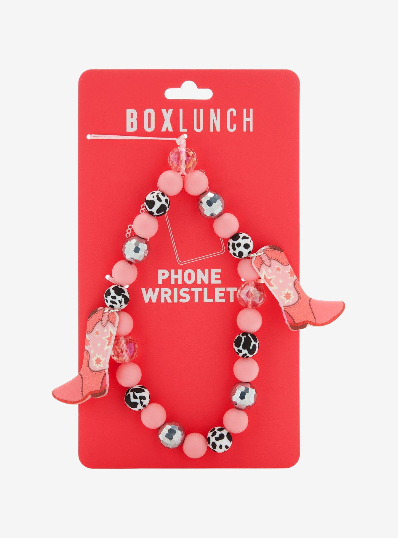Pink Cowgirl Beaded Phone Wristlet - BoxLunch Exclusive, , alternate