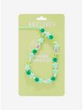 Green Smiles and Stars Beaded Phone Wristlet - BoxLunch Exclusive, , alternate