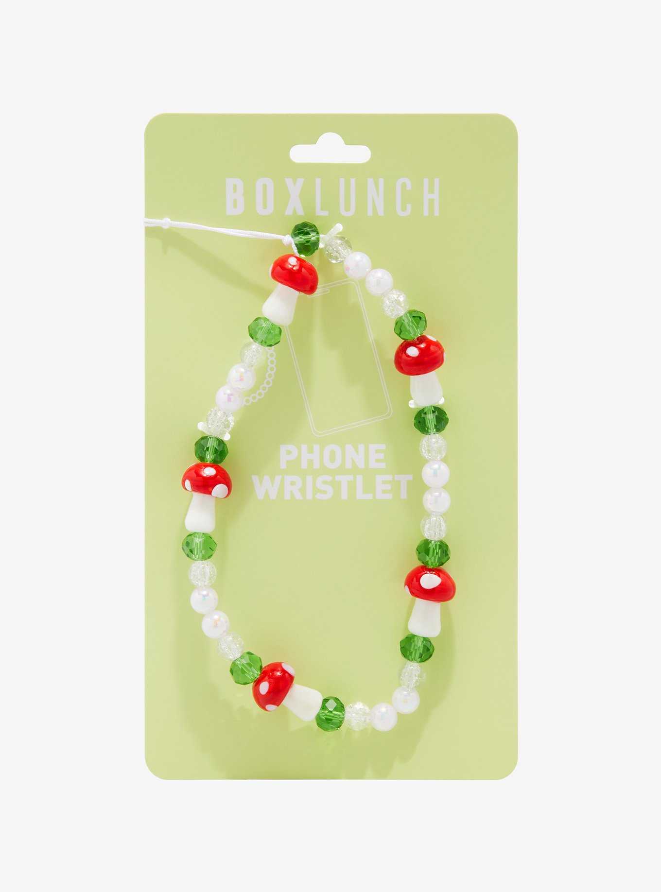 Mushroom Beaded Phone Wristlet - BoxLunch Exclusive, , hi-res
