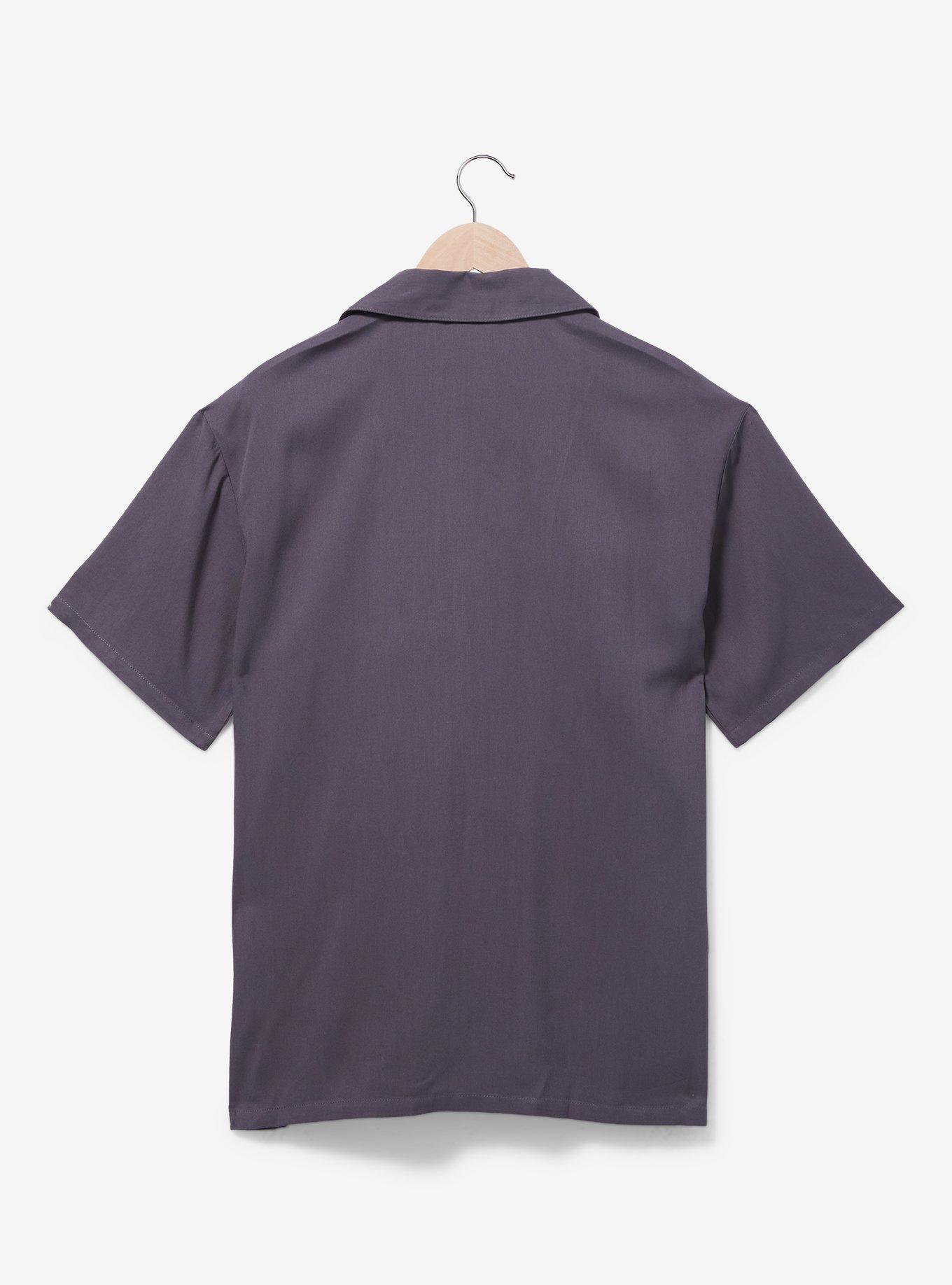 Star Wars Dark Side Floral Woven Button-Up - BoxLunch Exclusive, BLACK, alternate