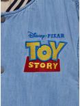 Disney Pixar Toy Story Buzz & Woody Denim Bomber Jacket - BoxLunch Exclusive, DENIM, alternate