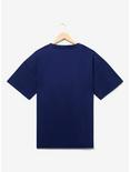 Disney Mulan Mushu Floral Women's Plus Size T-Shirt - BoxLunch Exclusive, NAVY, alternate