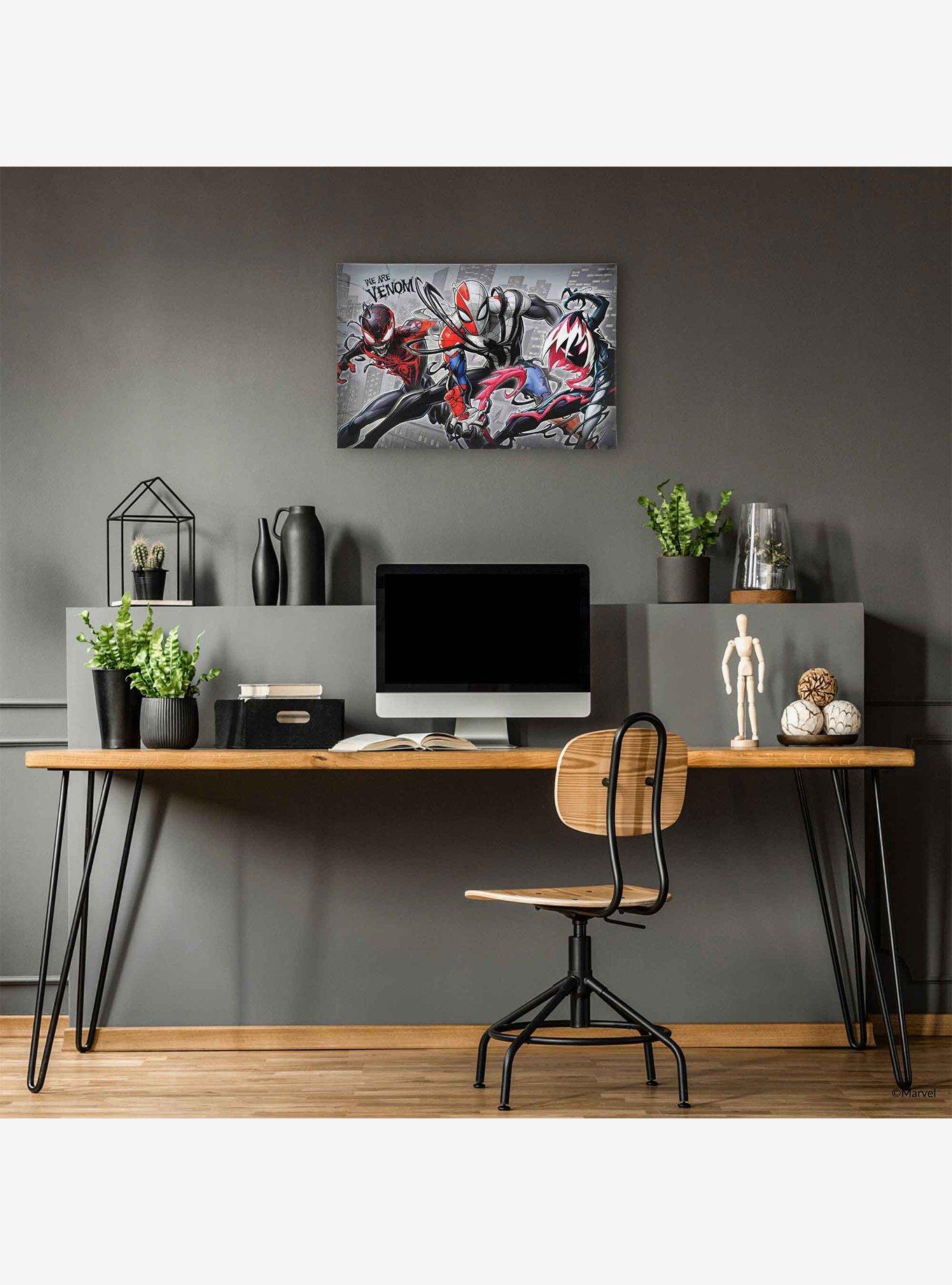 Marvel Spider-Man We Are Venom Canvas Wall Decor, , alternate