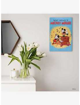 Disney Mickey Mouse Piano Classic Movie Cover Canvas Wall Decor, , hi-res