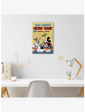 Disney Mickey Mouse Magician Classic Movie Cover Canvas Wall Decor, , hi-res