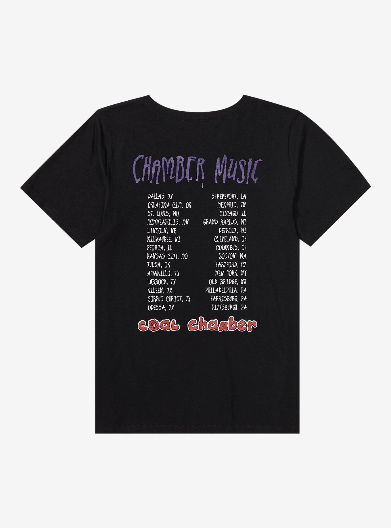 Coal Chamber Chamber Music Boyfriend Fit Girls T-Shirt, , hi-res