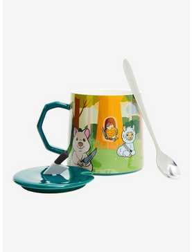 Knife Critters Mug With Spoon & Lid, , hi-res
