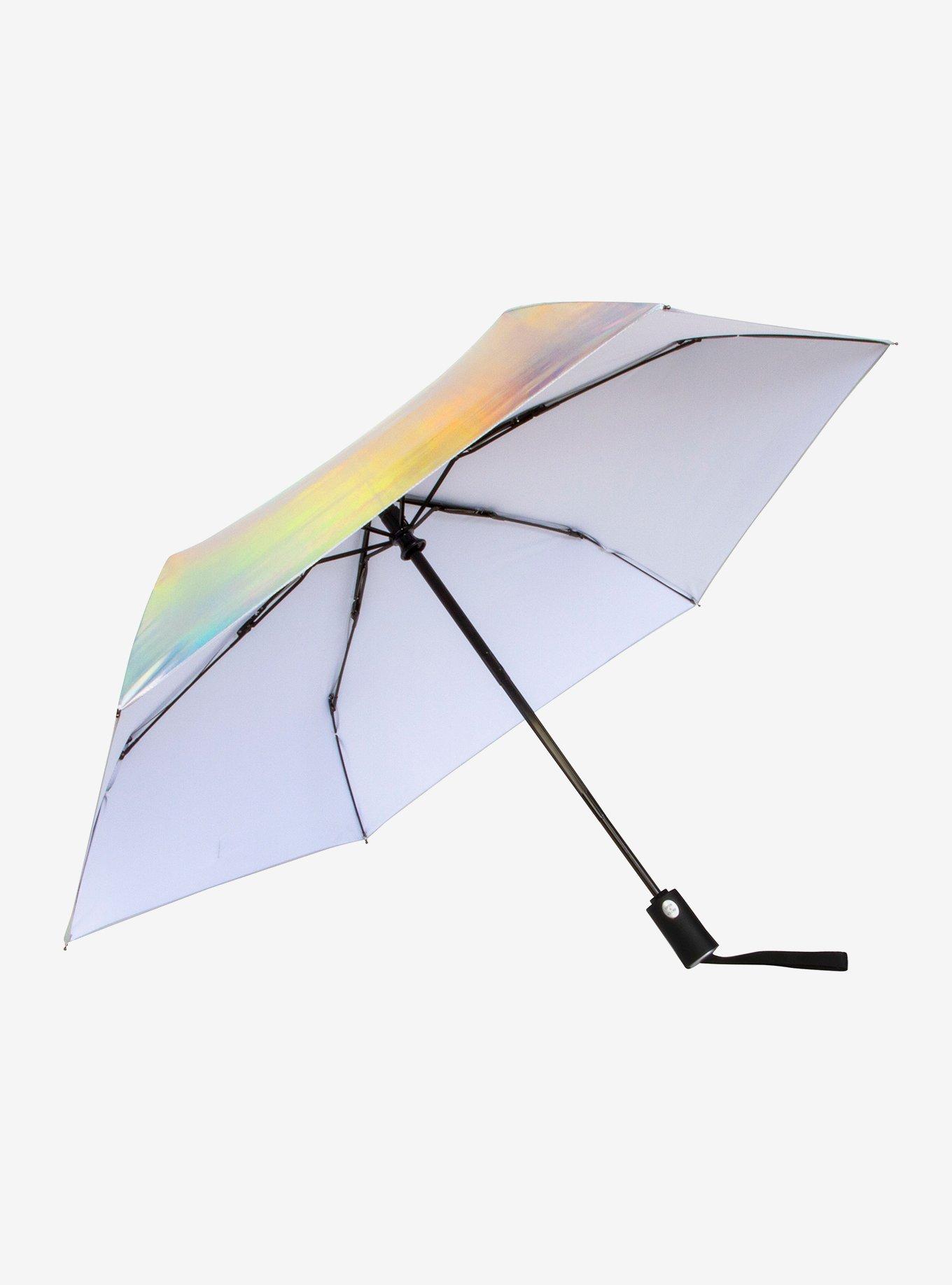 42" Auto Open / Auto Close Umbrella Iridescent, , hi-res