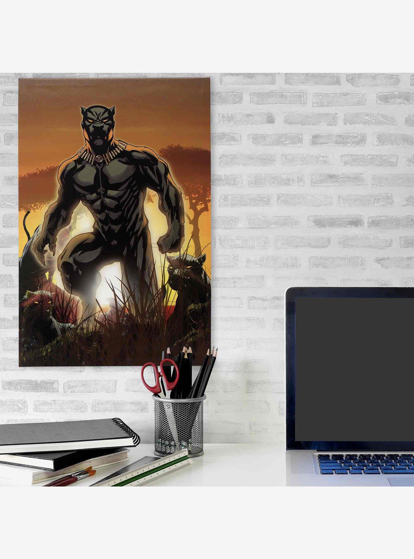 Marvel Black Panther Sunrise Canvas Wall Decor, , hi-res