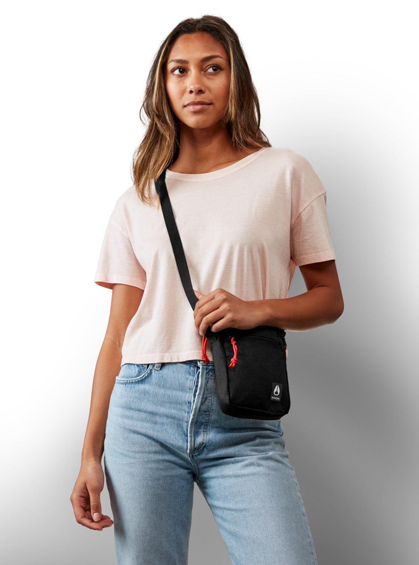 Nixon Stash II Crossbody Bag Black, , alternate