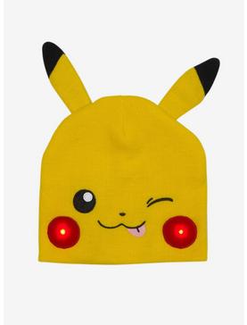 Pokemon Pikachu Figural Light-Up Beanie, , hi-res