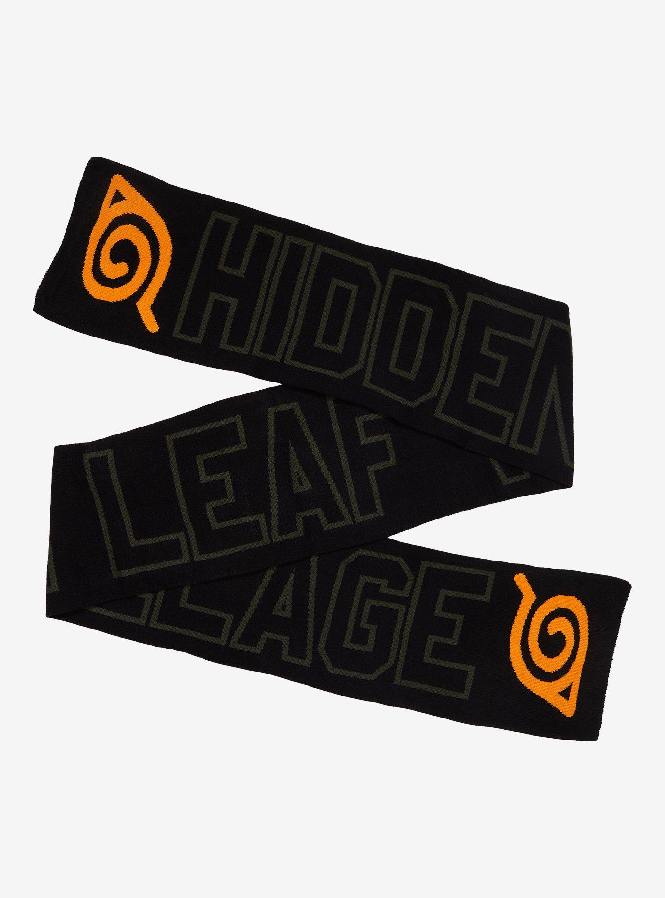 Naruto Shippuden Leaf Village Beanie & Scarf Set, , alternate