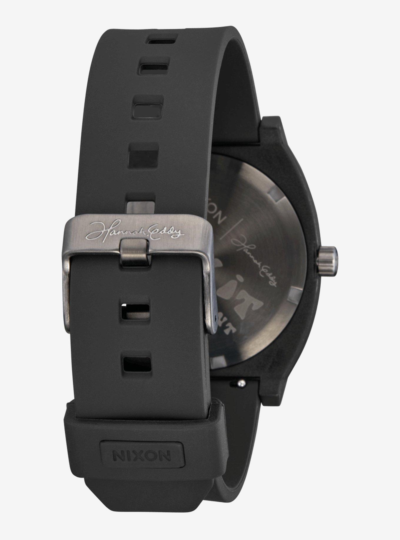 Nixon Time Teller OPP Hannah Eddy Black Watch, , alternate