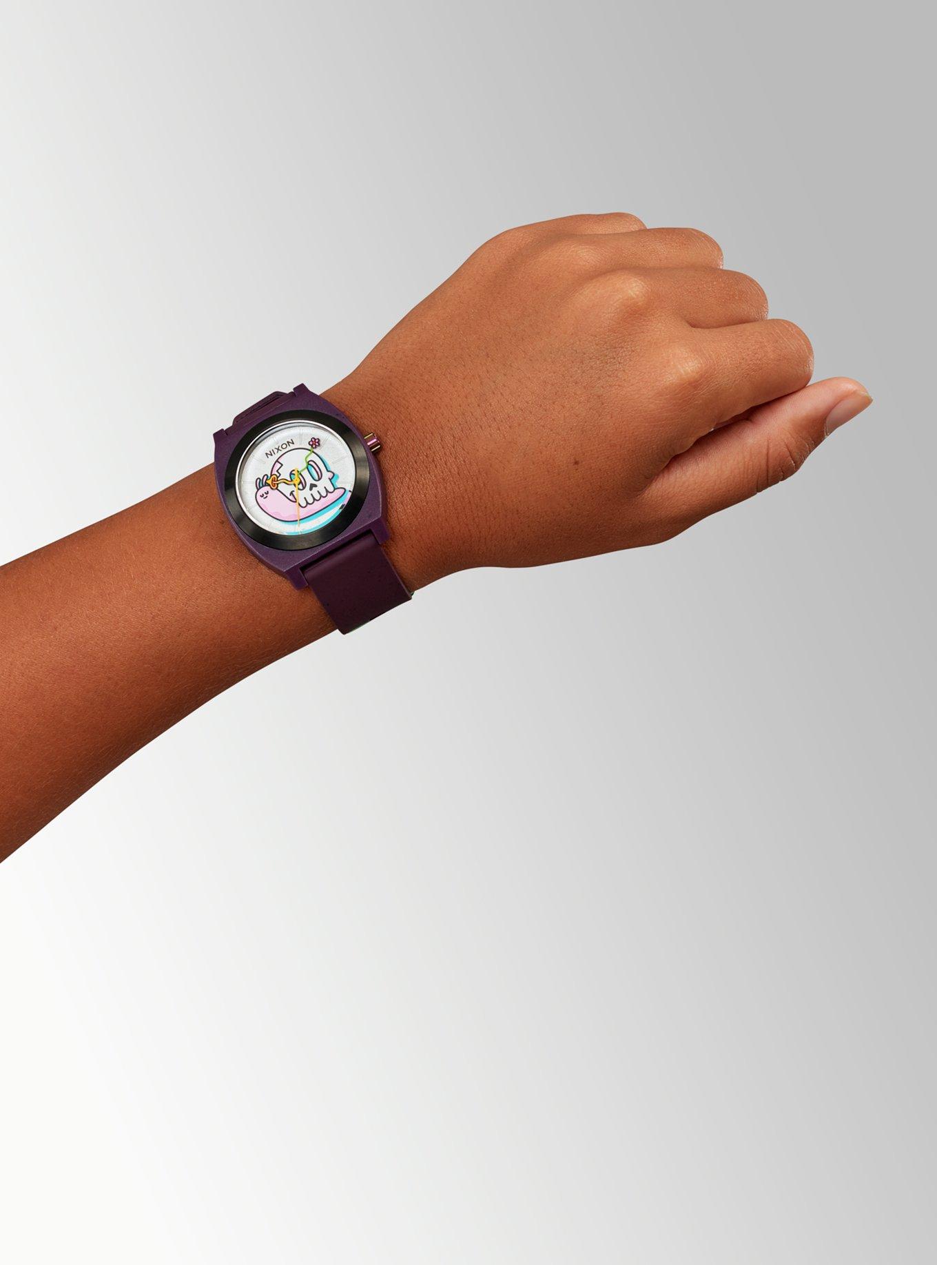Nixon Time Teller OPP Hannah Eddy Purple Watch, , alternate