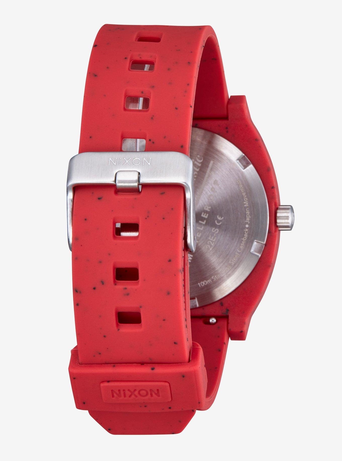 Nixon Time Teller OPP Red Watch, , alternate