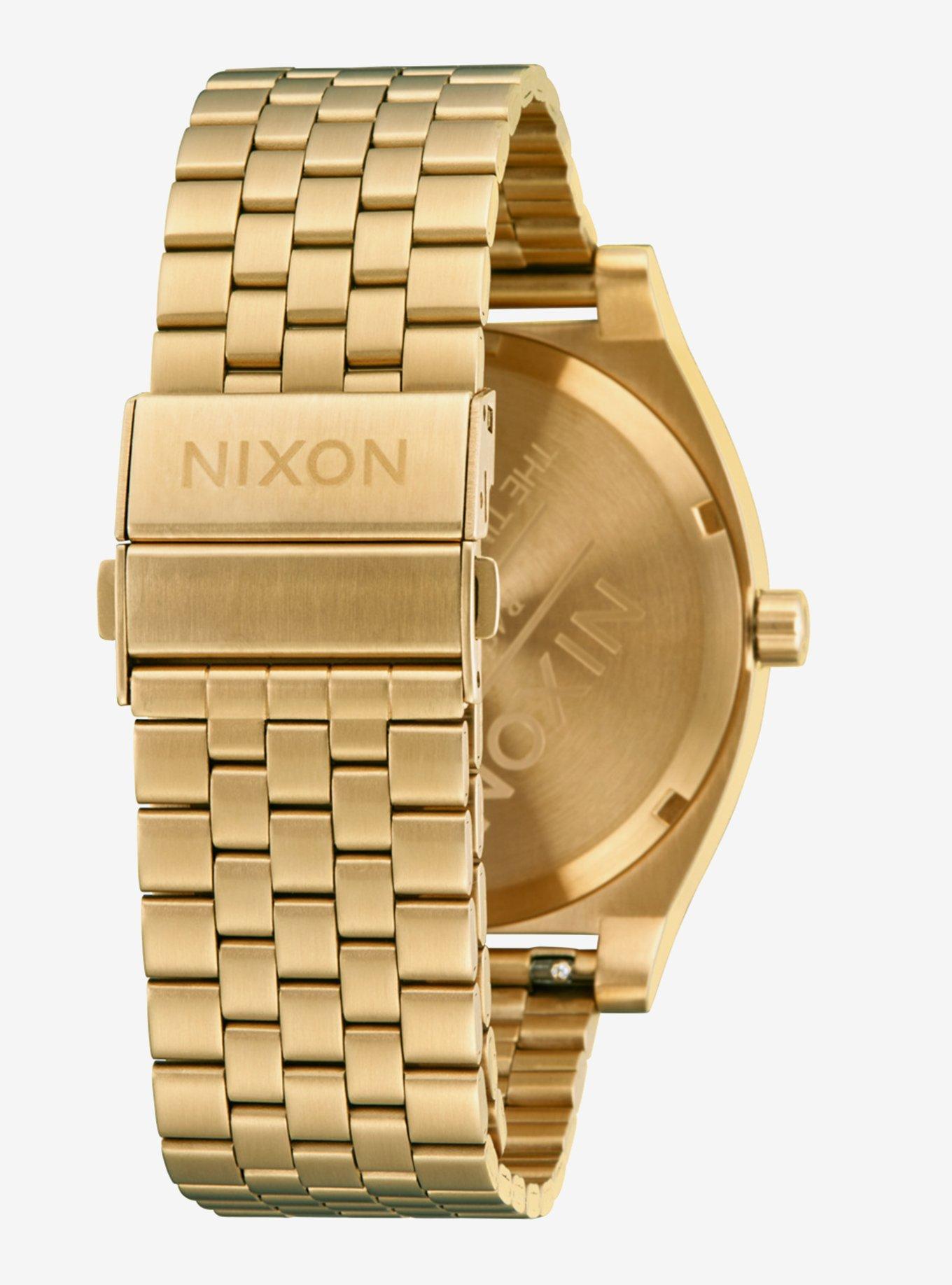Nixon Time Teller Solar All Gold x Black Watch, , alternate