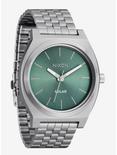 Nixon Time Teller Solar Silver x Jade Sunray Watch, , alternate