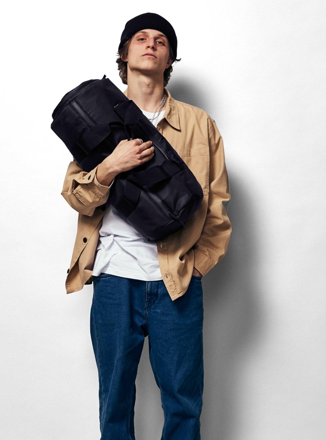 Nixon Day Trippin' Black Duffel Bag, , alternate