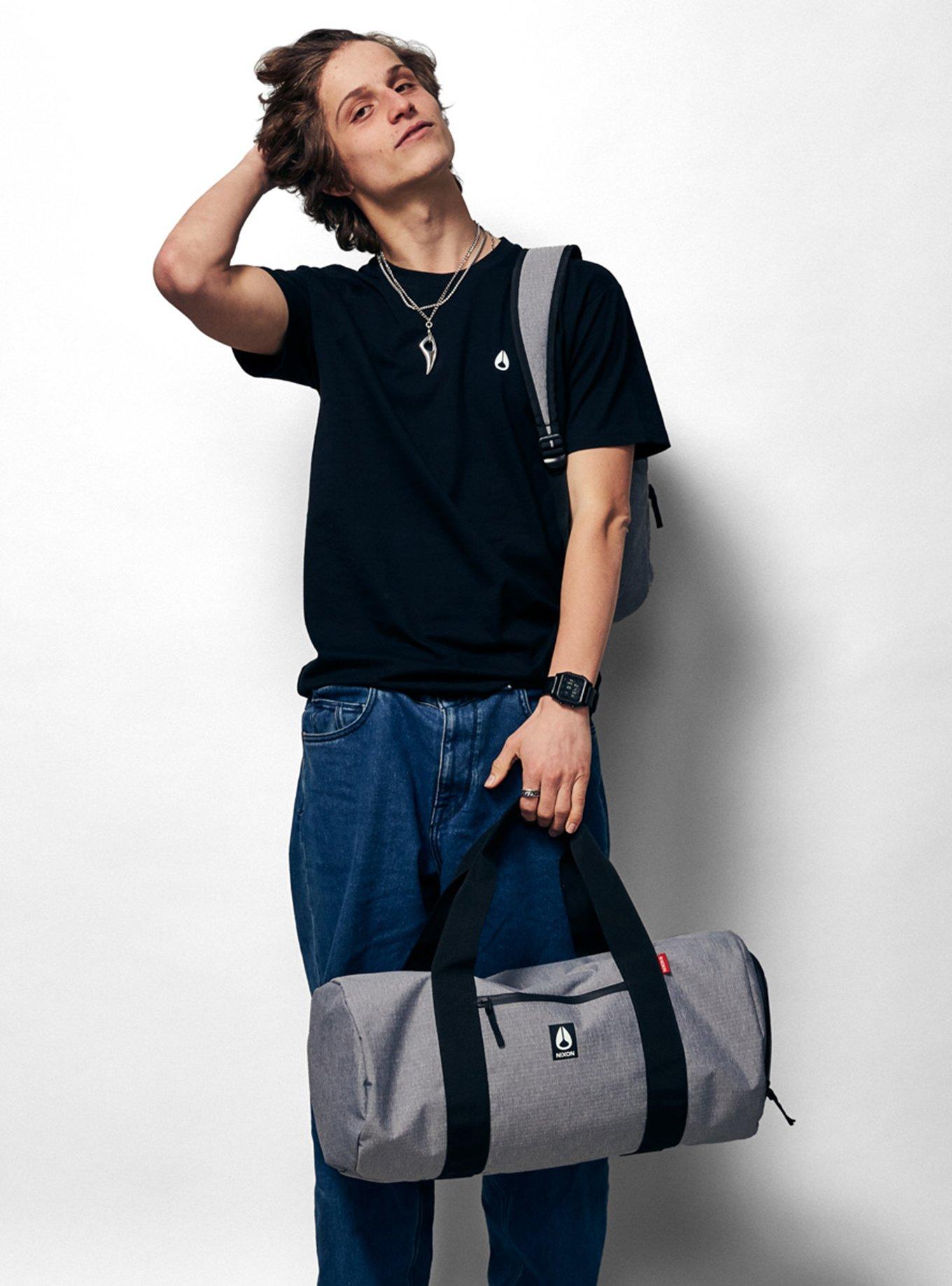 Nixon Day Trippin' Heather Gray Duffel Bag, , alternate