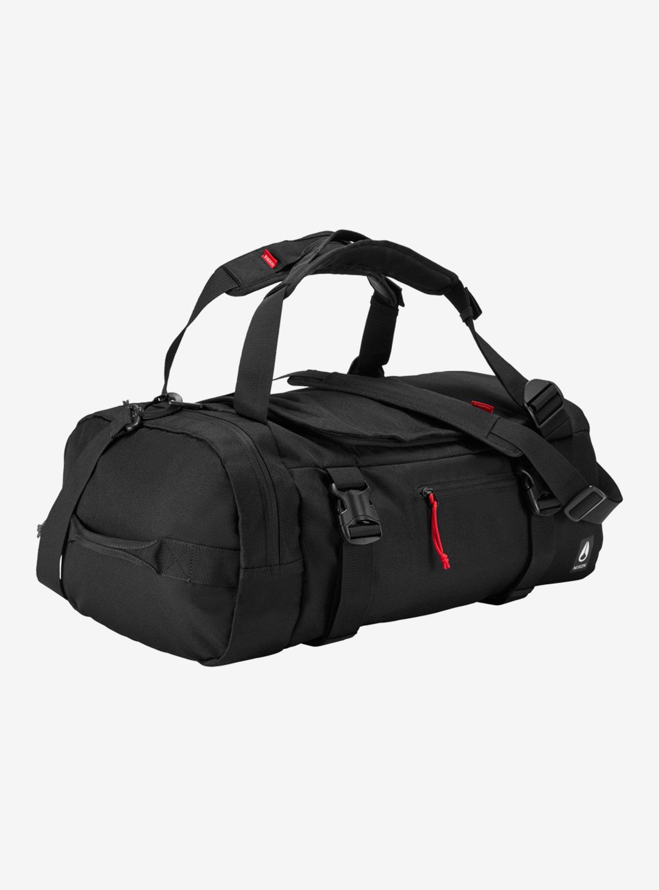 Nixon 45L Escape II Black Duffel Bag, , alternate