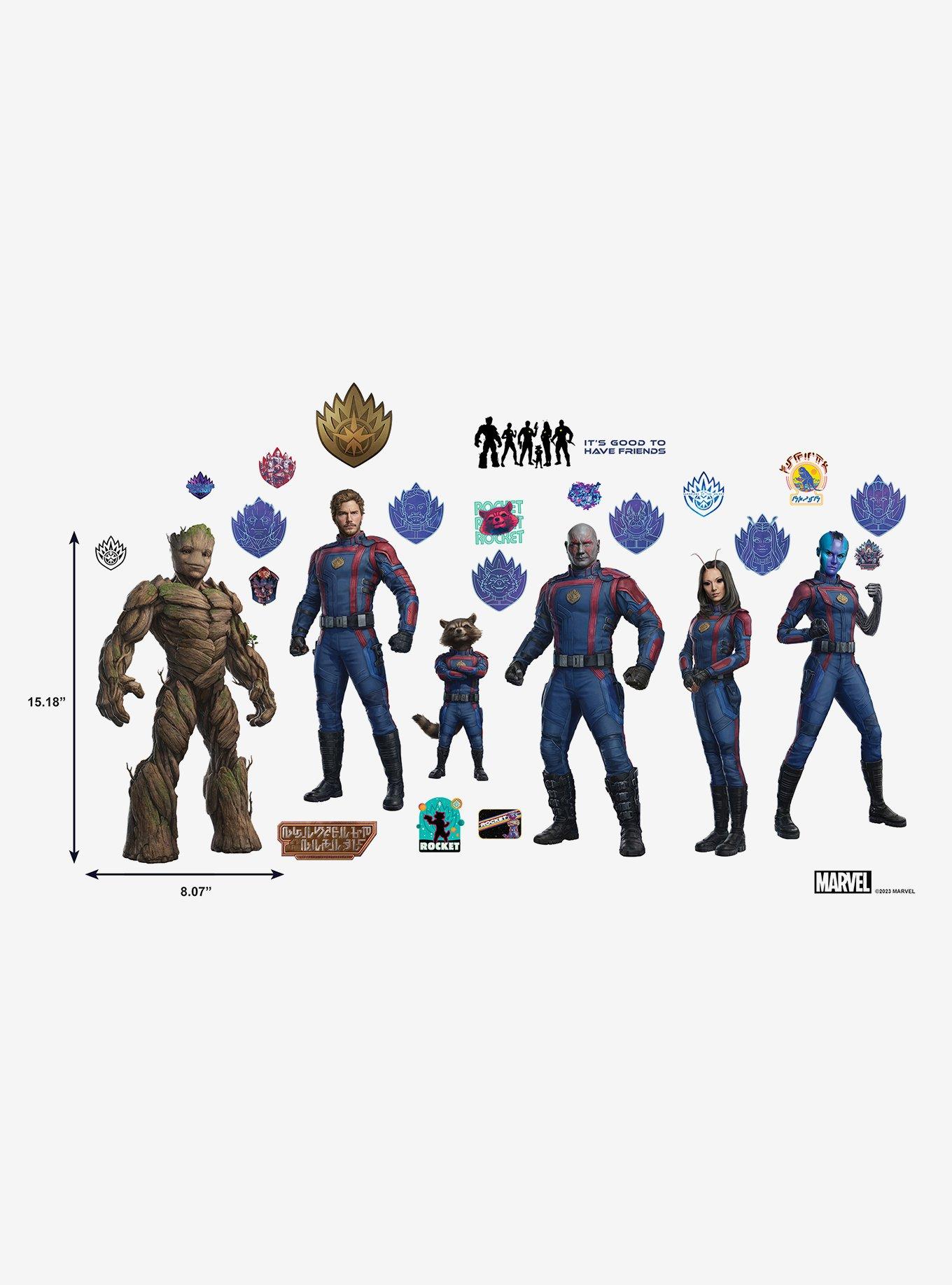 Marvel Guardians of the Galaxy: Vol. 3 Peel & Stick Wall Decals, , alternate