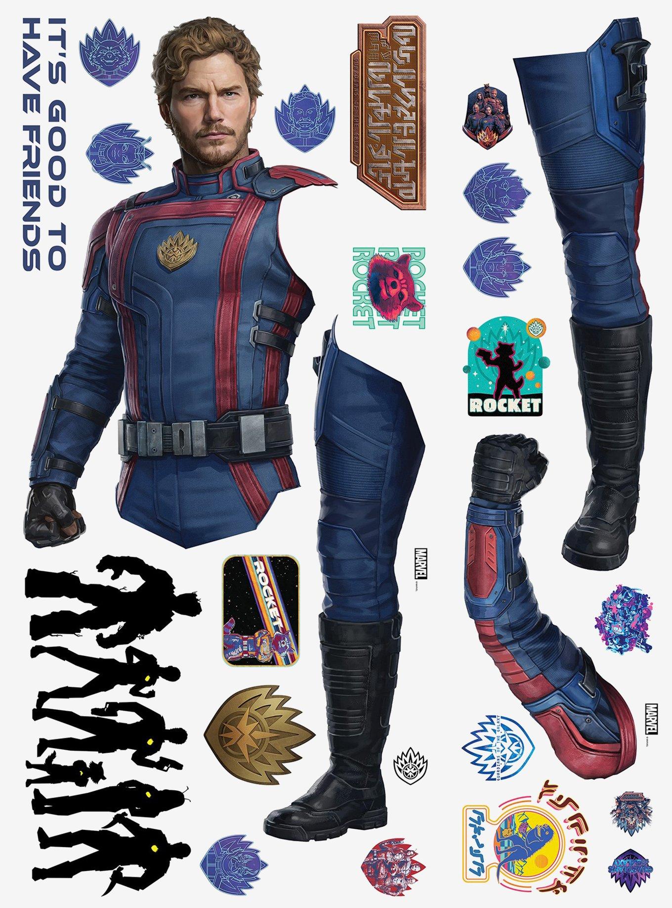 Marvel Guardians of the Galaxy: Vol. 3 Star-Lord Giant Peel & Stick Wall Decals, , alternate