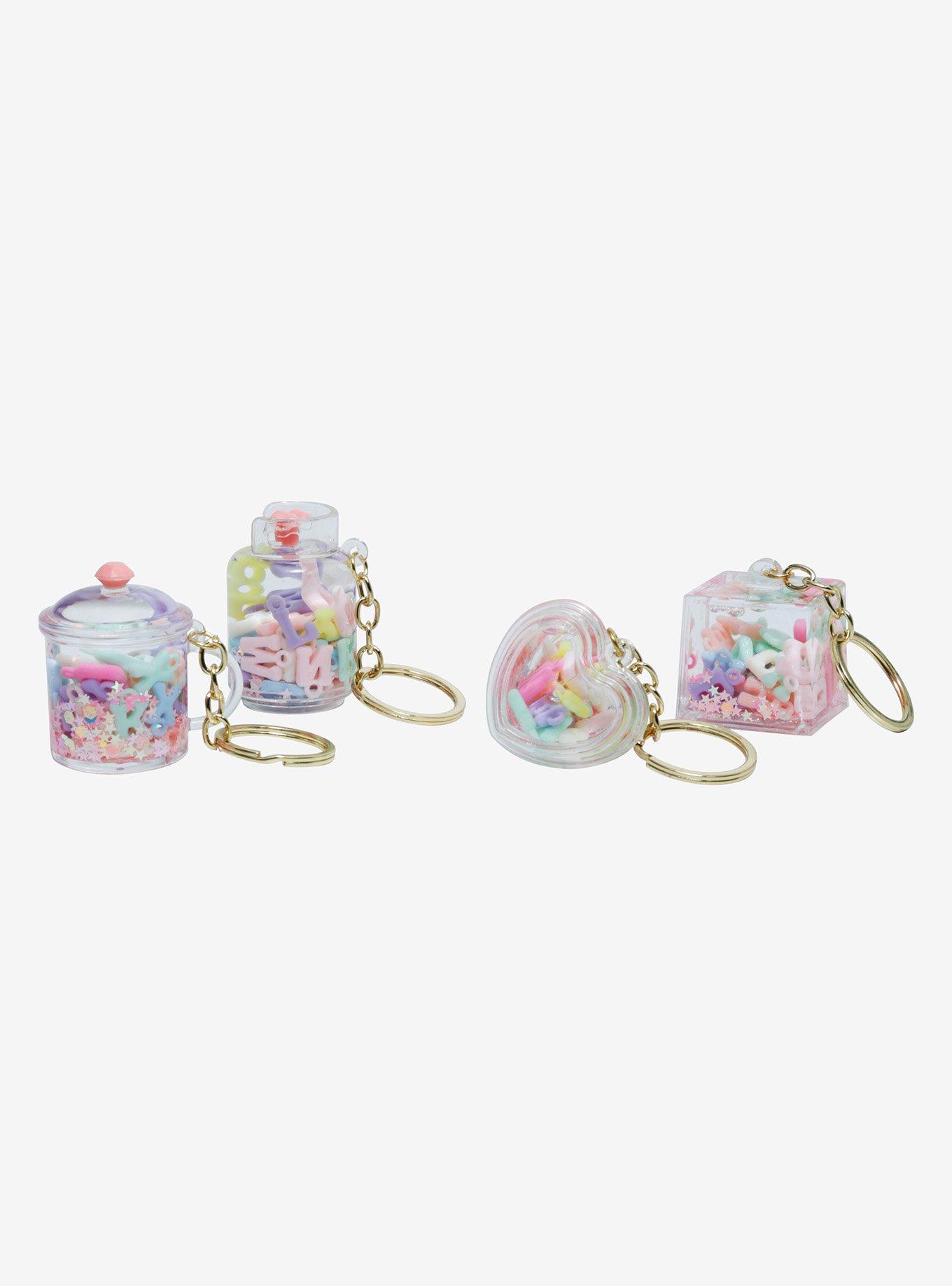 Pastel Letters Floating Blind Bag Keychain
