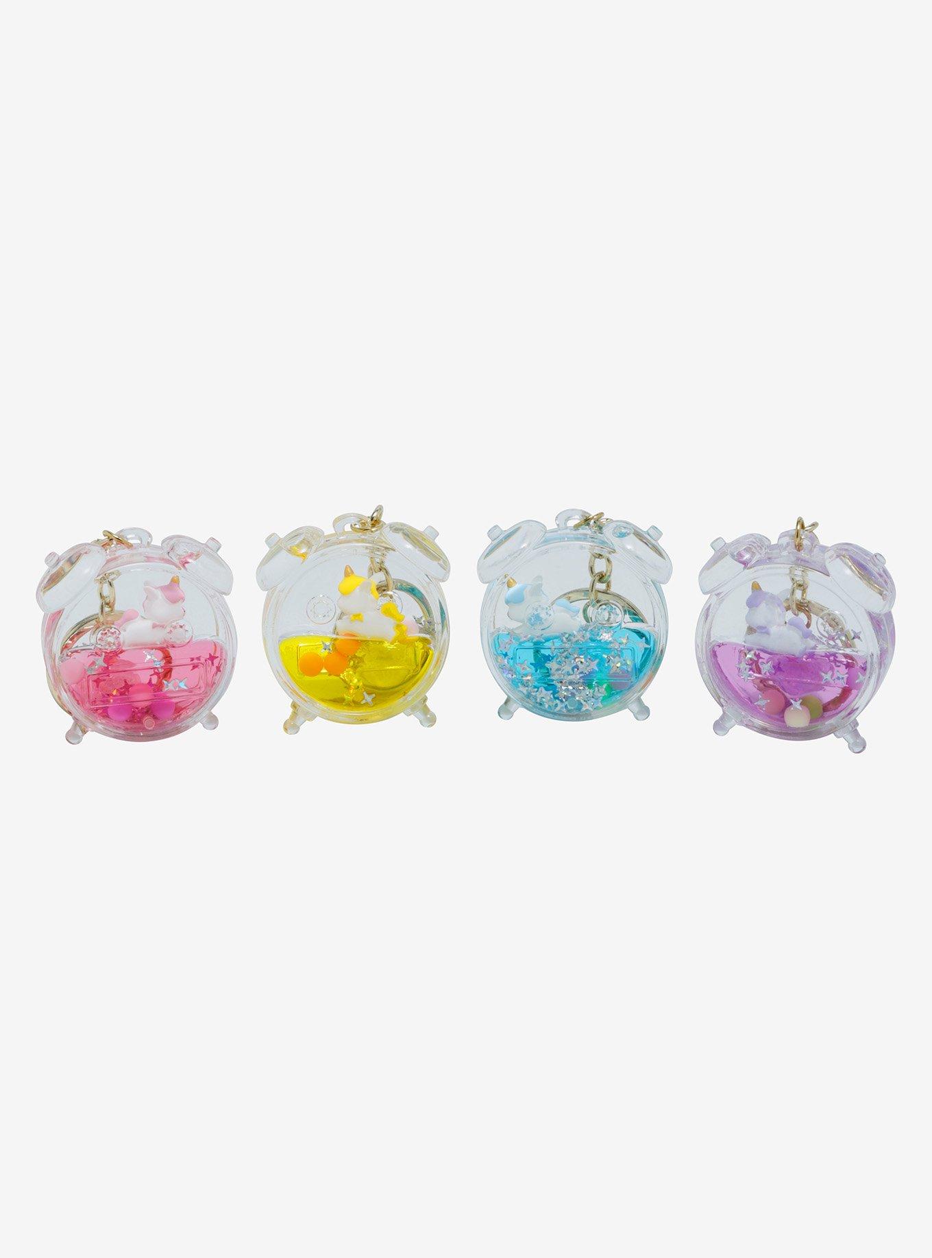 Floating Unicorn Alarm Clock Blind Bag Keychain, , alternate