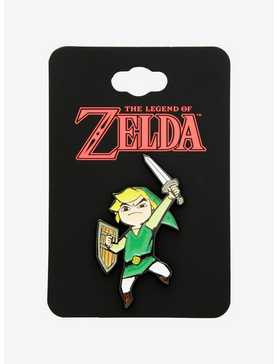 The Legend of Zelda Link Enamel Pin - BoxLunch Exclusive, , hi-res