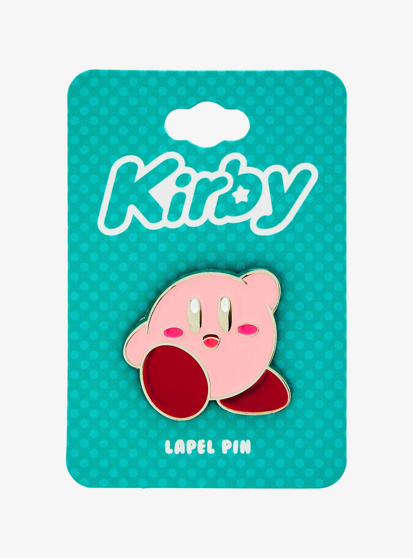 Nintendo Kirby Waving Enamel Pin - BoxLunch Exclusive, , hi-res