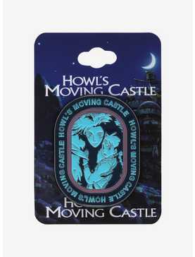 Studio Ghibili Howl's Moving Castle Howl and Sophie Teal Enamel Pin — BoxLunch Exclusive, , hi-res