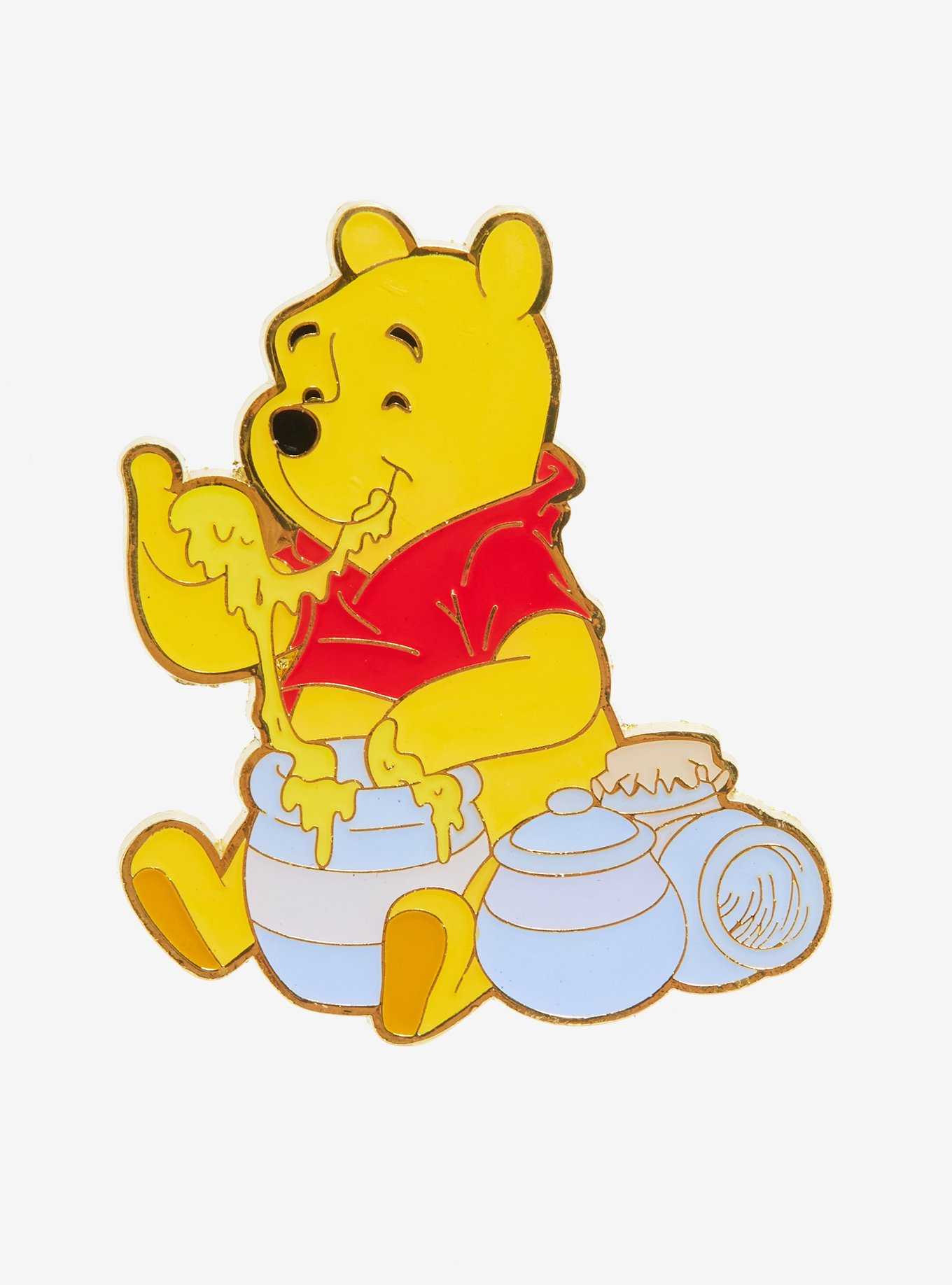 Loungefly Disney Winnie the Pooh Hunny Pots Enamel Pin - BoxLunch Exclusive, , hi-res