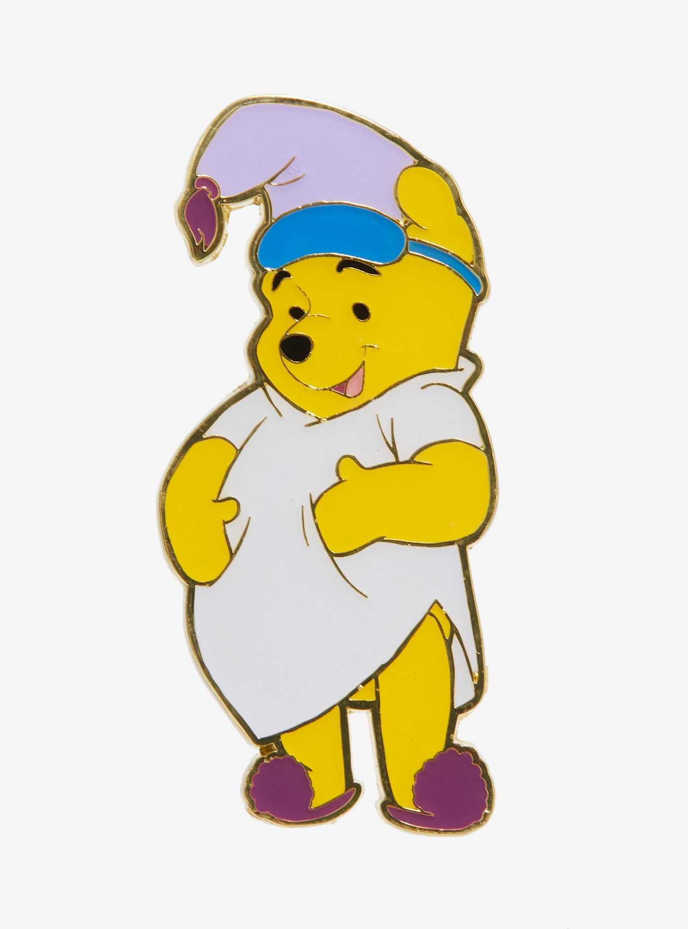 Loungefly Disney Winnie the Pooh Pajamas Enamel Pin - BoxLunch Exclusive, , hi-res
