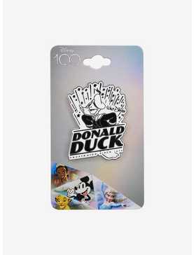 Disney 100 Donald Duck Tonal Portrait Enamel Pin - BoxLunch Exclusive, , hi-res