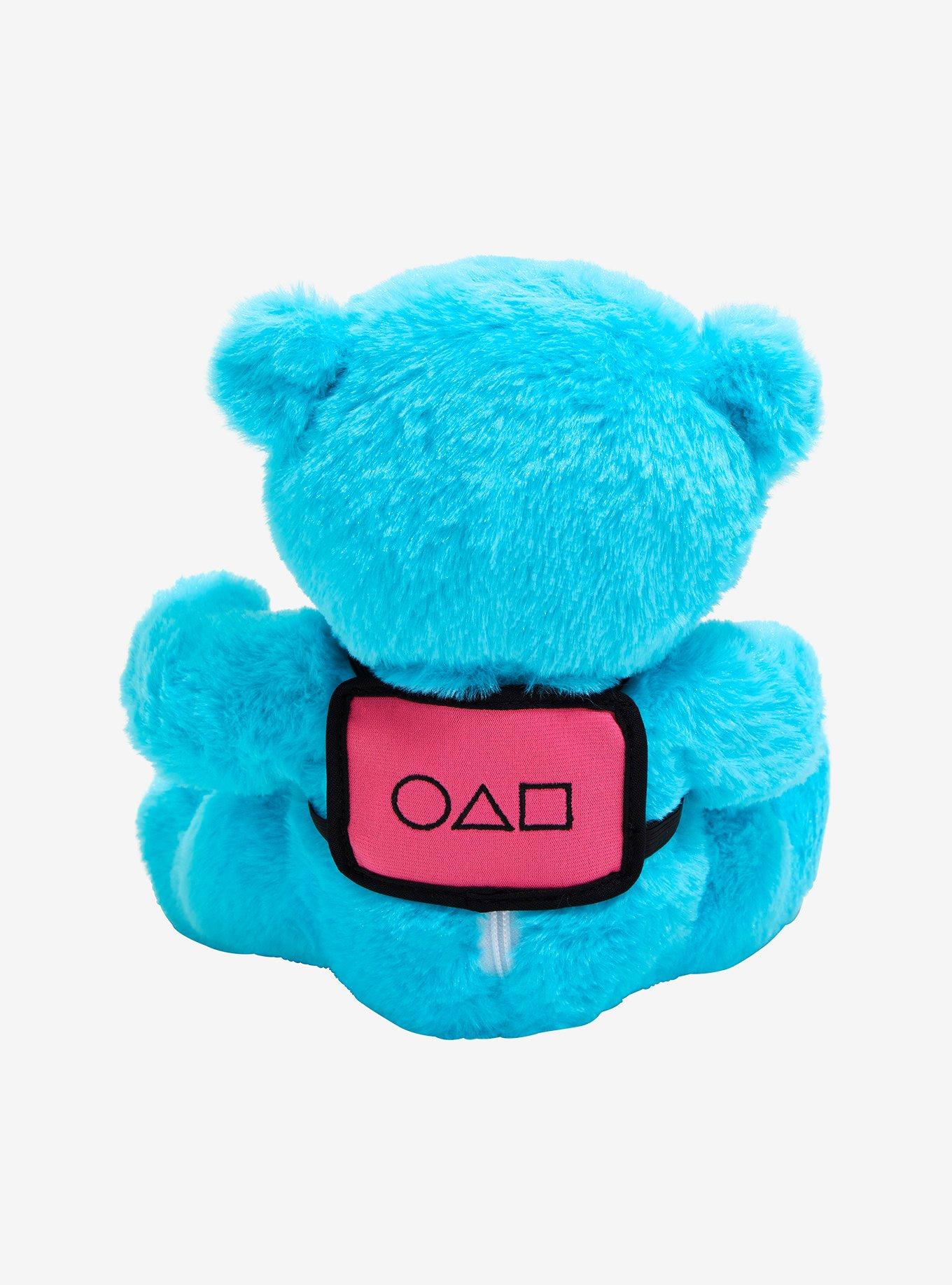 Squid Game: The Challenge Blue Teddy Bear Plush, , alternate