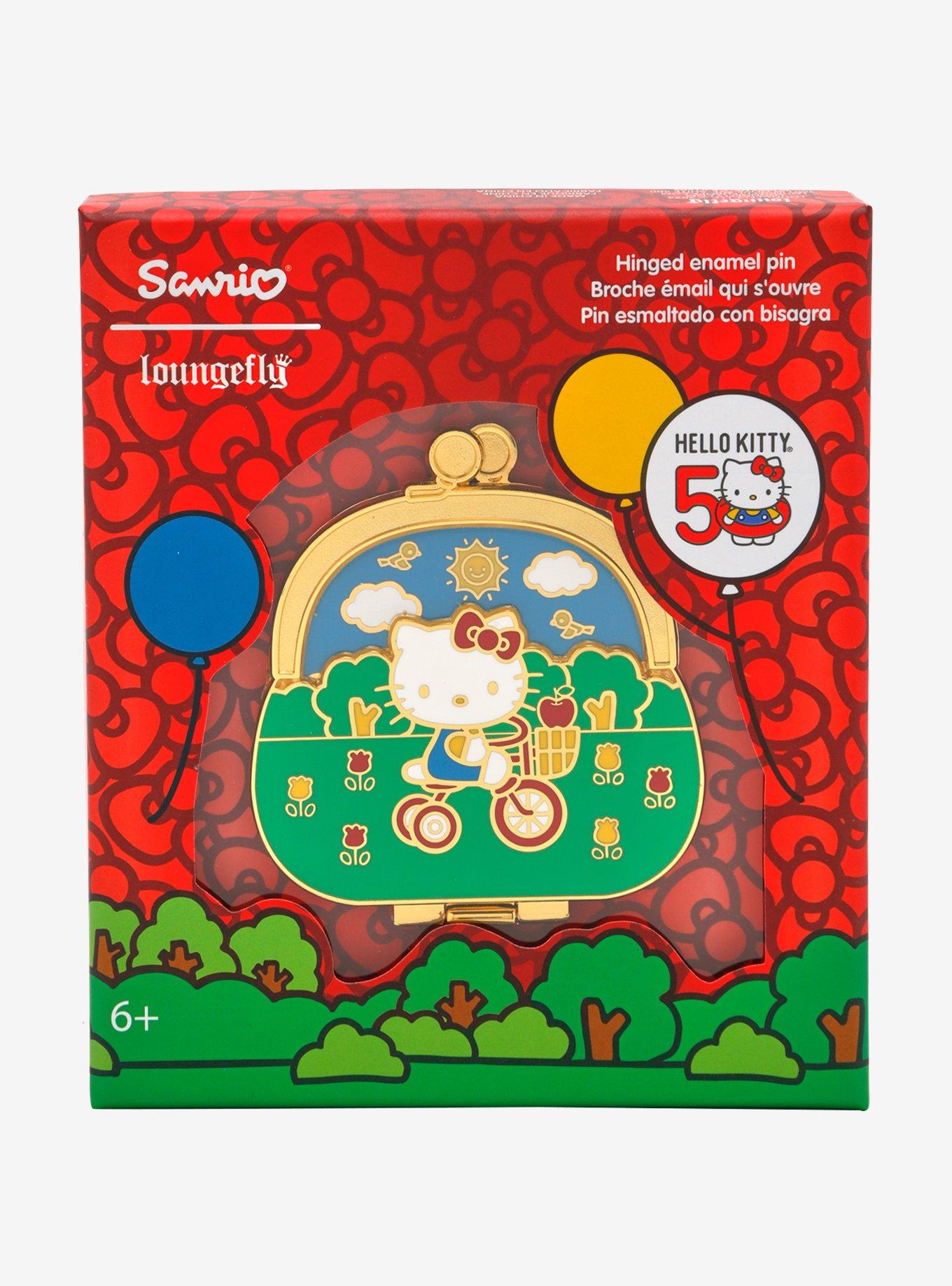 Loungefly Hello Kitty Coin Purse Hinge Enamel Pin, , alternate