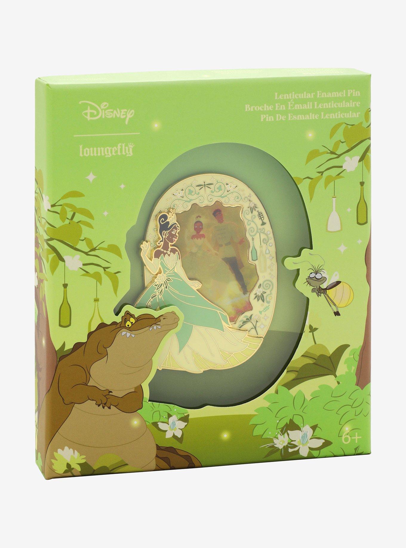 Loungefly The Princess And The Frog Tiana Lenticular Enamel Pin, , alternate