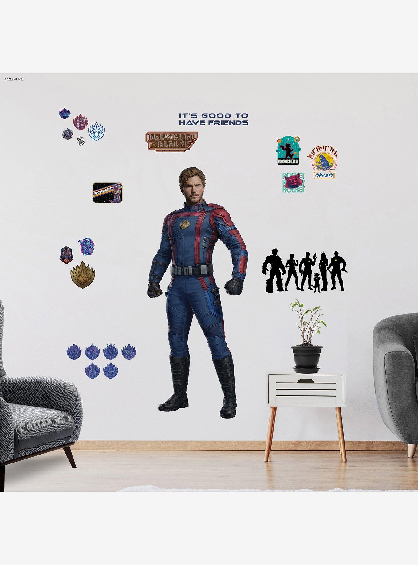 Marvel Guardians of the Galaxy: Vol. 3 Star-Lord Giant Peel & Stick Wall Decals, , alternate