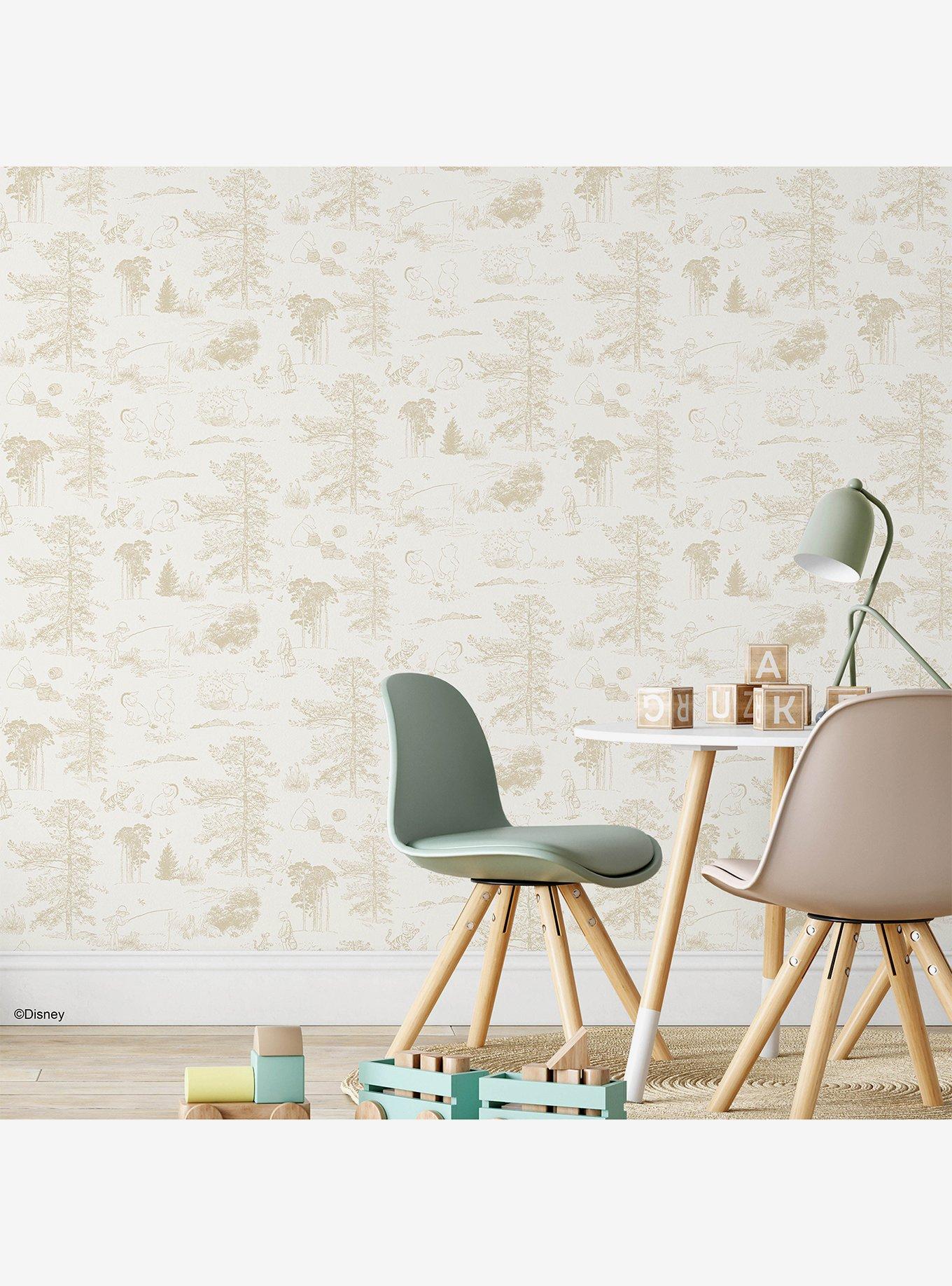 Winnie The Pooh The Hundred Acre Wood Peel & Stick Wallpaper, , hi-res