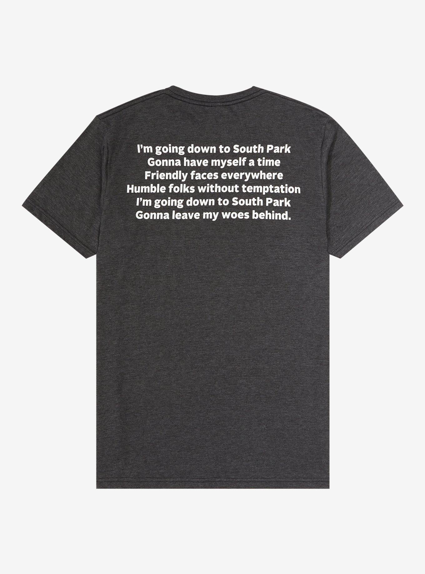 South Park Theme Song T-Shirt, BLACK, alternate