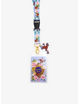 Harry Potter Chocolate Frog Floral Lanyard - BoxLunch Exclusive, , hi-res